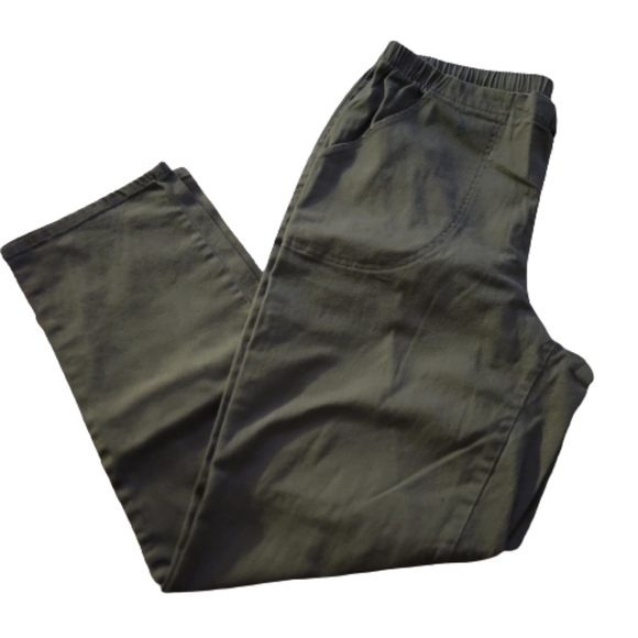 Just My Size Pants - JMS Olive Green slacks. NWOT